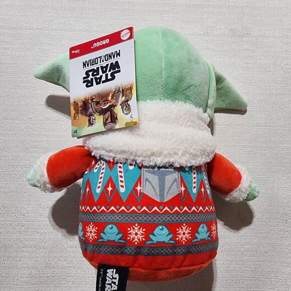 Christmas Grogu plush 8'' - Picture 3 of 5